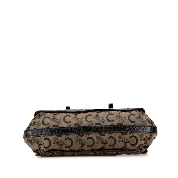 Pre-Loved Celine C Carriage Canvas Satchel - Picture 3 of 12